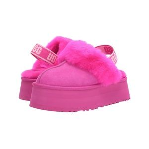 NEW UGG FUNKETTE SLIDES IN HOT PINK